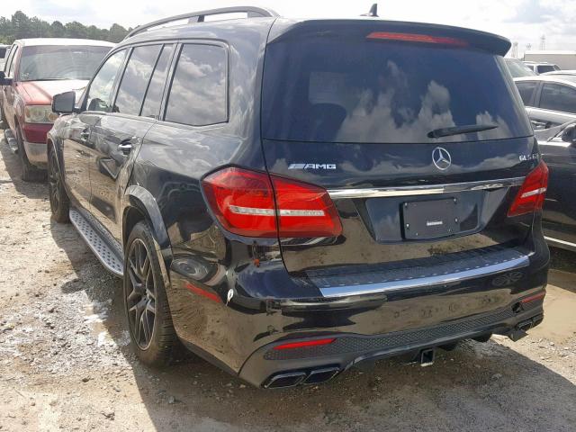 4JGDF7FE8JB044776 - 2018 MERCEDES-BENZ GLS 63 AMG BLACK photo 3