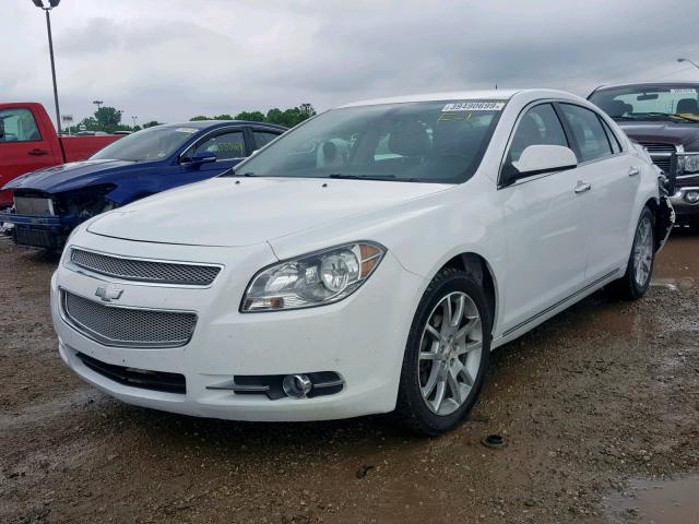 1G1ZE5EUXBF363092 - 2011 CHEVROLET MALIBU LTZ თეთრი ფოტო 2