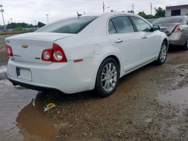 1G1ZE5EUXBF363092 - 2011 CHEVROLET MALIBU LTZ თეთრი ფოტო 4