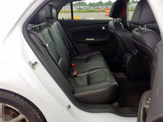 1G1ZE5EUXBF363092 - 2011 CHEVROLET MALIBU LTZ თეთრი ფოტო 6