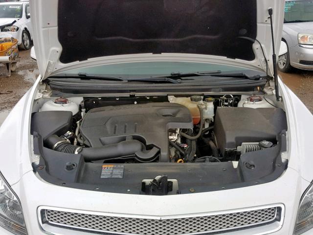 1G1ZE5EUXBF363092 - 2011 CHEVROLET MALIBU LTZ თეთრი ფოტო 7