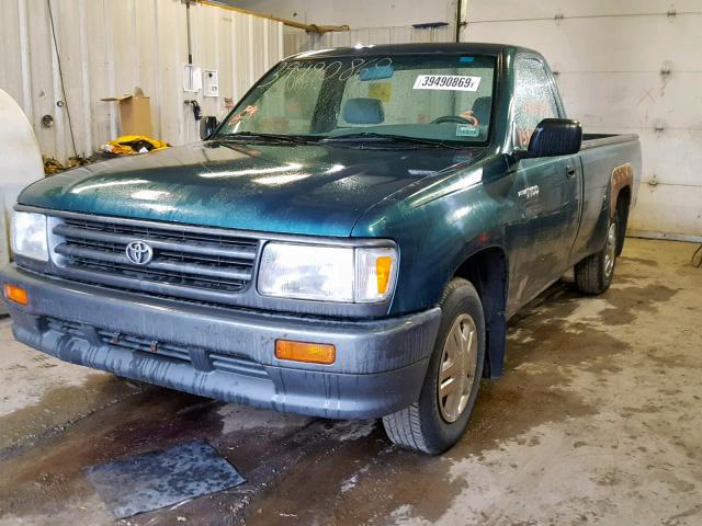 JT4JM11D4V0018976 - 1997 TOYOTA T100 GREEN photo 2