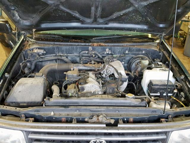 JT4JM11D4V0018976 - 1997 TOYOTA T100 GREEN photo 7