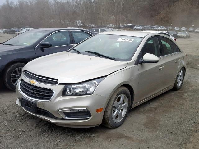 1G1PE5SB3G7126147 - 2016 CHEVROLET CRUZE LIMI GOLD photo 2