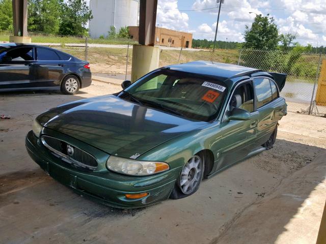 1G4HP52K034187629 - 2003 BUICK LESABRE CU GREEN photo 2