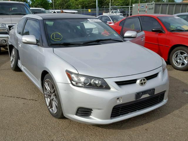JTKJF5C77D3056250 - 2013 TOYOTA SCION TC SILVER photo 1