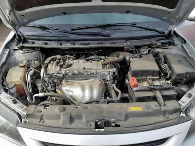 JTKJF5C77D3056250 - 2013 TOYOTA SCION TC SILVER photo 7