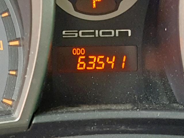 JTKJF5C77D3056250 - 2013 TOYOTA SCION TC SILVER photo 8