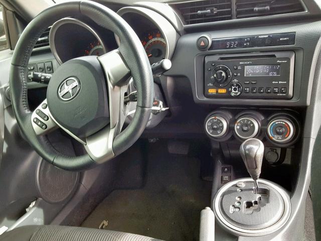 JTKJF5C77D3056250 - 2013 TOYOTA SCION TC SILVER photo 9