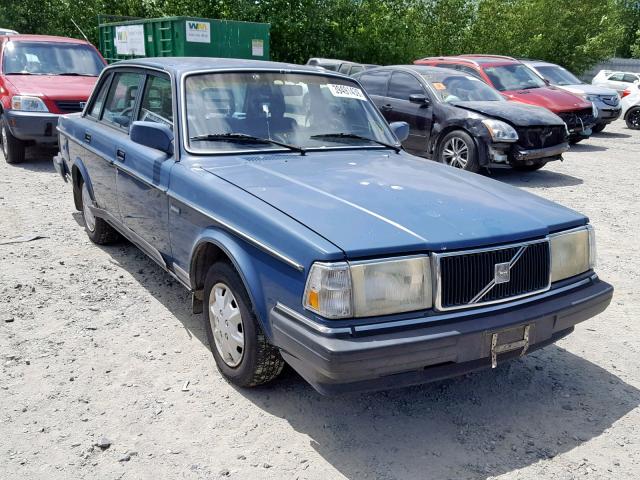 YV1AA8845L1400684 - 1990 VOLVO 240 BASE BLUE photo 1