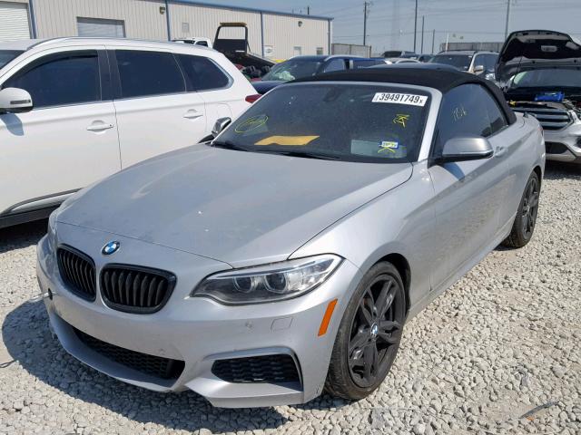 WBA2L1C35HV666679 - 2017 BMW M240I GRAY photo 2