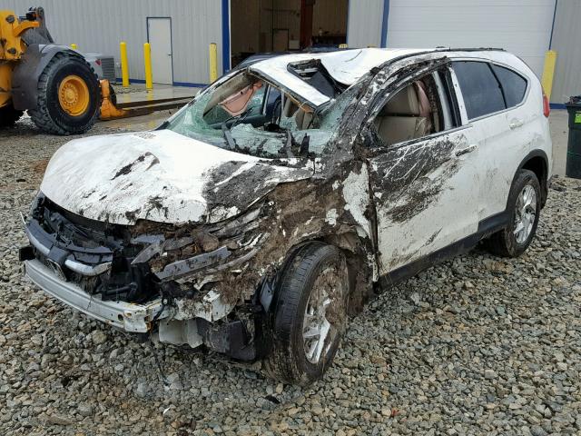 5J6RM4H73FL061008 - 2015 HONDA CR-V EXL WHITE photo 2