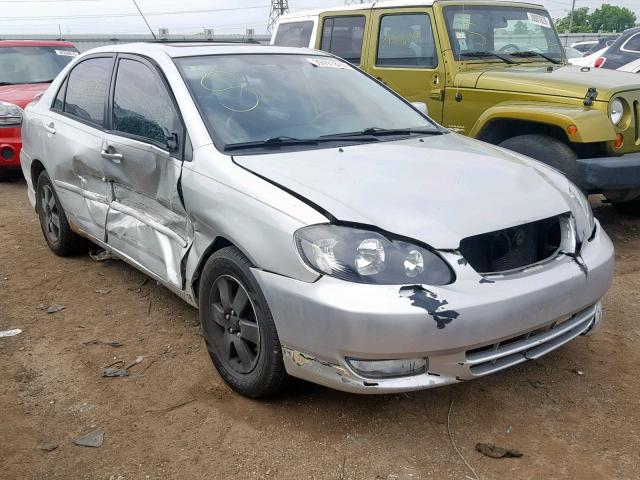 1NXBR32EX3Z073023 - 2003 TOYOTA COROLLA S SILVER photo 1