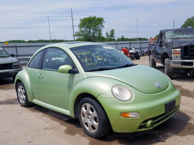 3VWCB21C92M421661 - 2002 VOLKSWAGEN NEW BEETLE Yaşıl foto 1