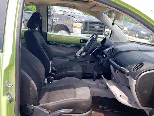 3VWCB21C92M421661 - 2002 VOLKSWAGEN NEW BEETLE Yaşıl foto 5