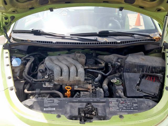 3VWCB21C92M421661 - 2002 VOLKSWAGEN NEW BEETLE Yaşıl foto 7