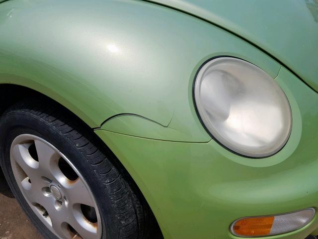 3VWCB21C92M421661 - 2002 VOLKSWAGEN NEW BEETLE Yaşıl foto 9