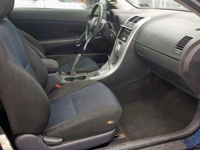 JTKDE177550010728 - 2005 TOYOTA SCION TC ლურჯი ფოტო 5