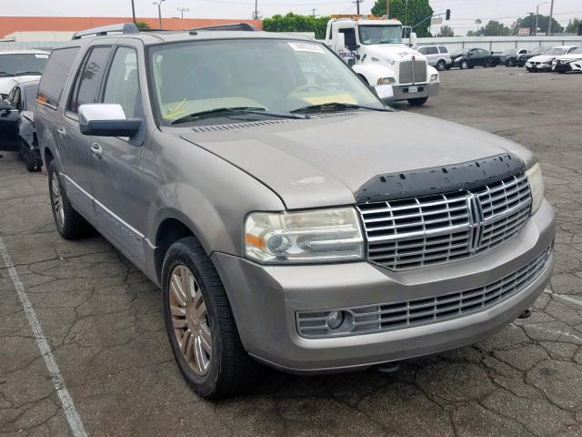 5LMFL27598LJ15438 - 2008 LINCOLN NAVIGATOR GRAY photo 1