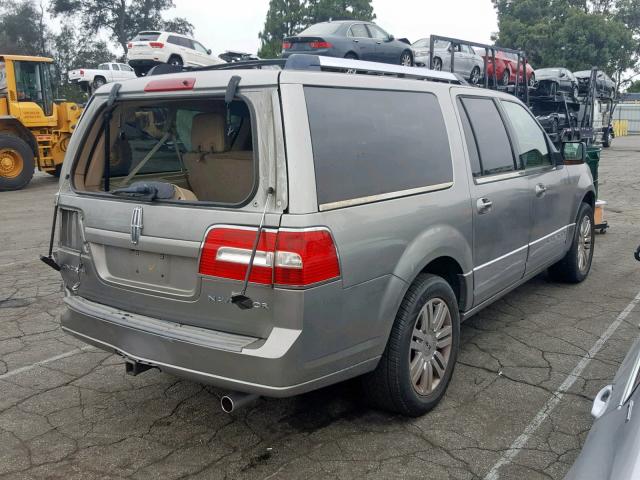 5LMFL27598LJ15438 - 2008 LINCOLN NAVIGATOR GRAY photo 4