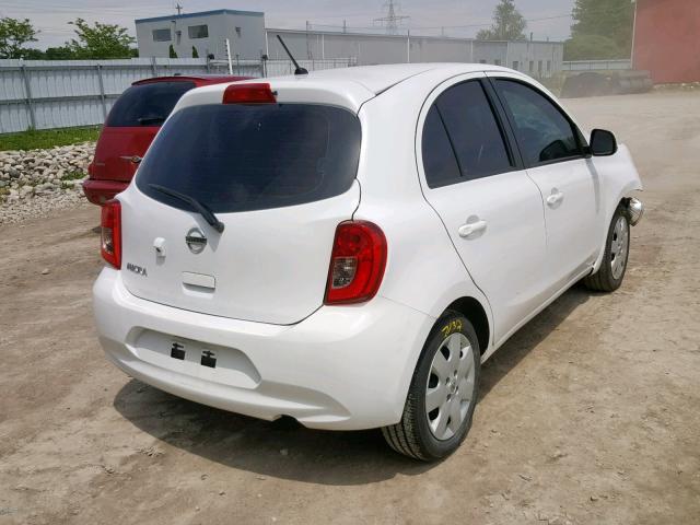 3N1CK3CP8JL282574 - 2018 NISSAN MICRA WHITE photo 4