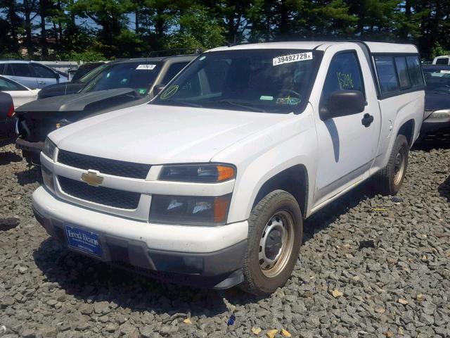 1GCCSBF90C8150351 - 2012 CHEVROLET COLORADO WHITE photo 2