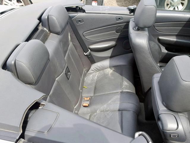 WBAUN93548VE94151 - 2008 BMW 135 I SILVER photo 6