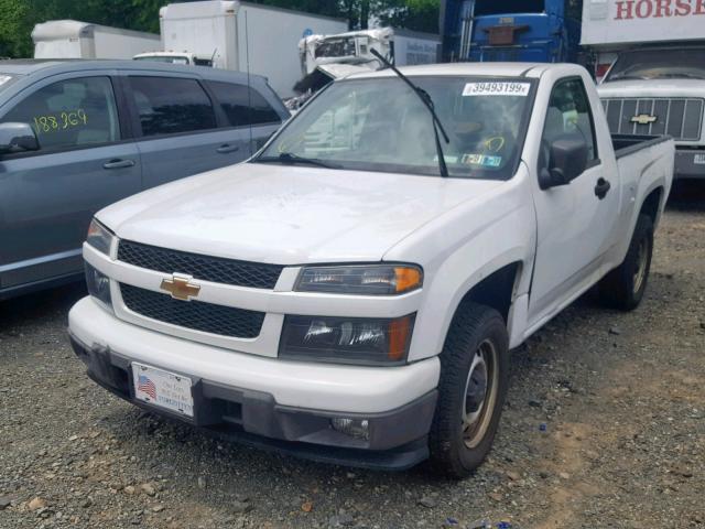 1GCCSBF99C8159534 - 2012 CHEVROLET COLORADO WHITE photo 2