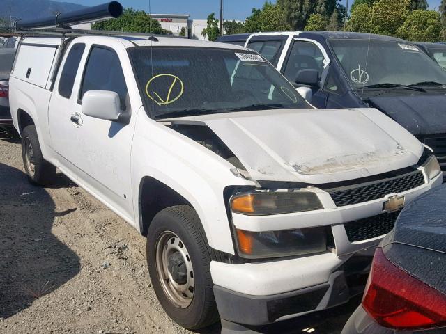 1GCCS199998123521 - 2009 CHEVROLET COLORADO WHITE photo 1