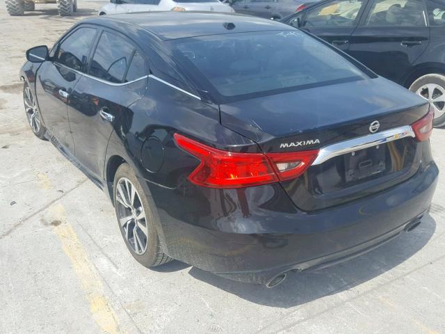 1N4AA6AP6GC446801 - 2016 NISSAN MAXIMA 3.5 BLACK photo 3