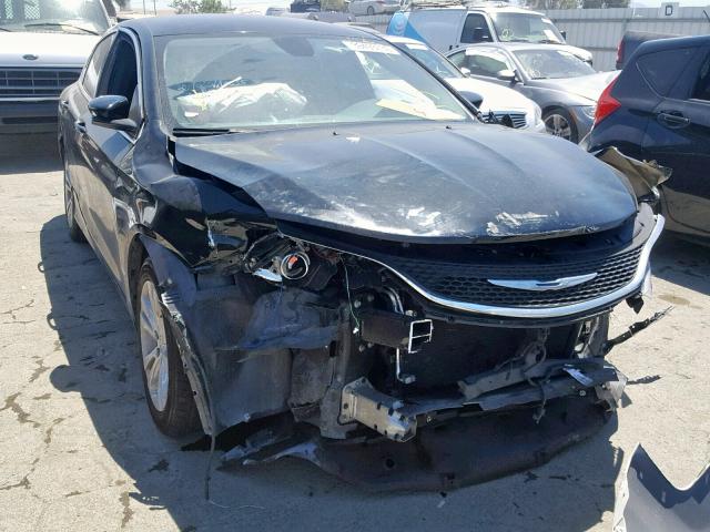 1C3CCCABXGN148390 - 2016 CHRYSLER 200 LIMITE BLACK photo 1