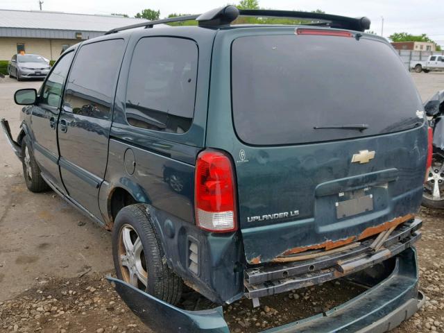 1GNDV23L85D253904 - 2005 CHEVROLET UPLANDER L 绿色 照片 3