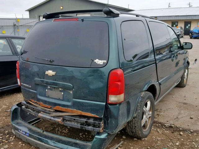 1GNDV23L85D253904 - 2005 CHEVROLET UPLANDER L 绿色 照片 4