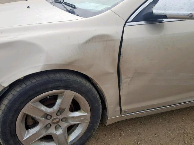 1G1ZC5EB8AF108914 - 2010 CHEVROLET MALIBU 1LT 棕色 照片 9