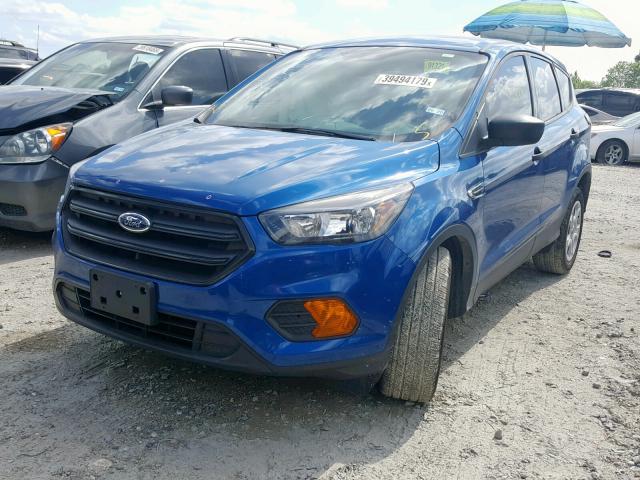 1FMCU0F73JUD03916 - 2018 FORD ESCAPE S BLUE photo 2