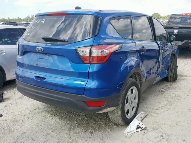 1FMCU0F73JUD03916 - 2018 FORD ESCAPE S BLUE photo 4