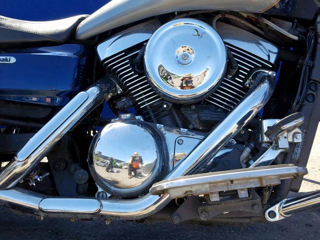 JKBVNKD1X8A018992 - 2008 KAWASAKI VN1600 D BLUE photo 7