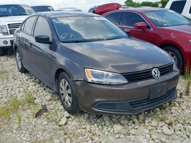 3VW2K7AJ3BM085013 - 2011 VOLKSWAGEN JETTA BASE BROWN photo 1