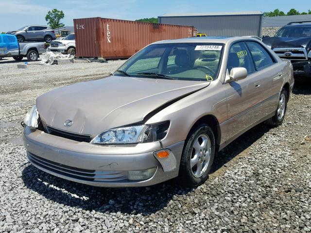 JT8BF28G3W0127885 - 1998 LEXUS ES 300 GOLD photo 2