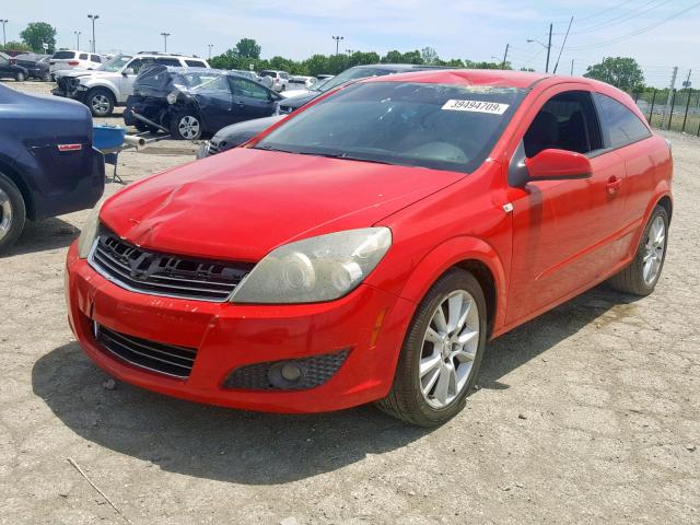 W08AT271985120490 - 2008 SATURN ASTRA XR RED photo 2