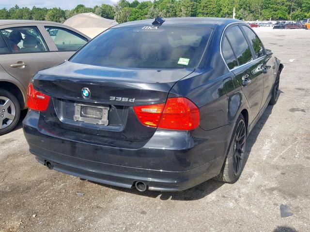 WBAPN7C51BA782092 - 2011 BMW 335 D BLACK photo 4