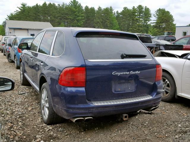 WP1AC29P44LA93633 - 2004 PORSCHE CAYENNE TU BLUE photo 3