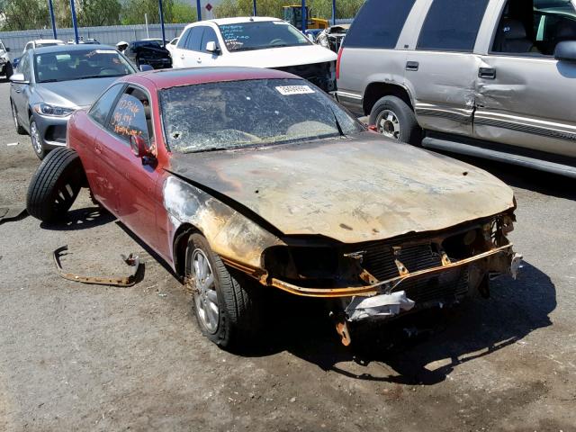 JT8UZ30C9N0004069 - 1992 LEXUS SC 400 BURGUNDY photo 1