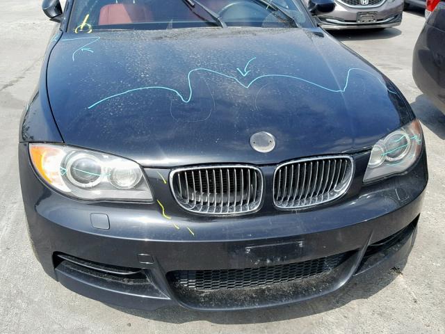 WBAUN935X9VE94737 - 2009 BMW 135 I BLACK photo 9