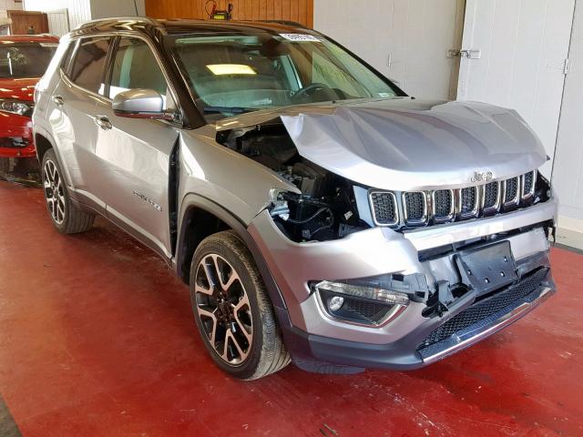 3C4NJDCB5JT143828 - 2018 JEEP COMPASS LI SILVER photo 1