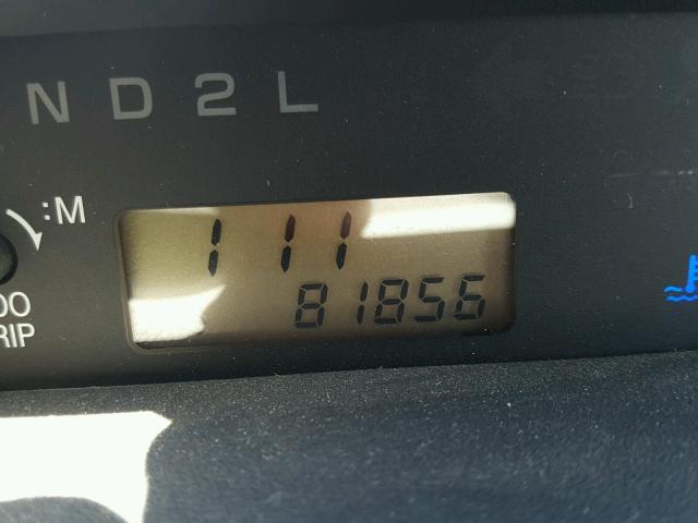 JTLKT324650174250 - 2005 TOYOTA SCION XB მუქწითელი ფოტო 8