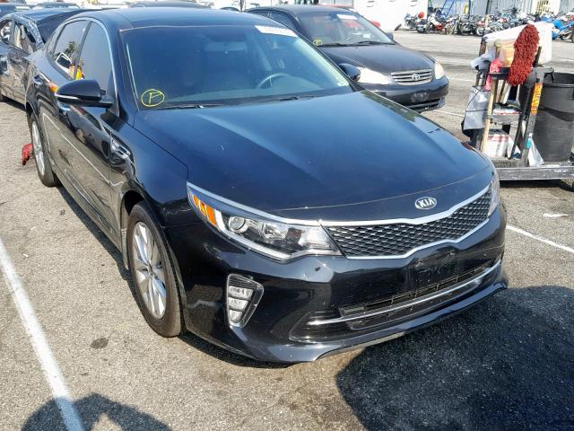 5XXGT4L31JG247174 - 2018 KIA OPTIMA LX BLACK photo 1