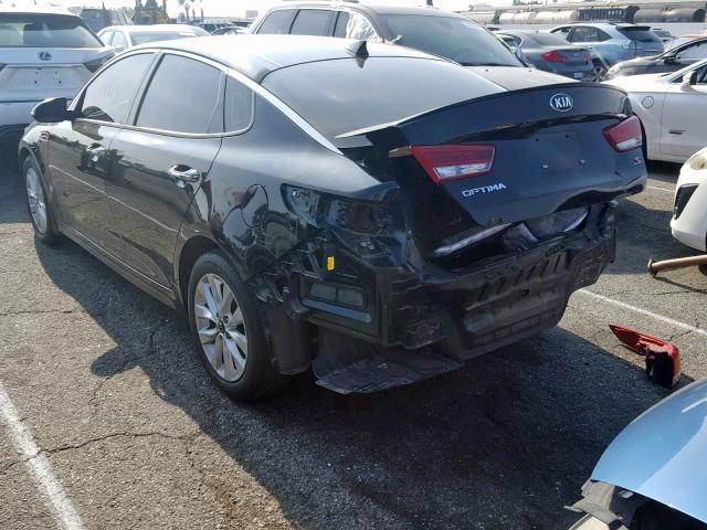 5XXGT4L31JG247174 - 2018 KIA OPTIMA LX BLACK photo 3