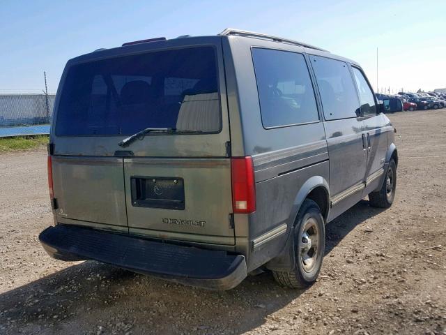 1GNDM19W9VB193500 - 1997 CHEVROLET ASTRO GRAY photo 4