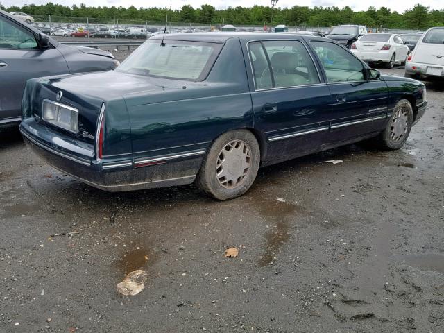 1G6KF5490VU274959 - 1997 CADILLAC DEVILLE CO GREEN photo 4